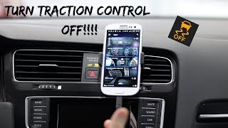 How to deactivate ESC / Traction Control on a Golf MK7 GTI