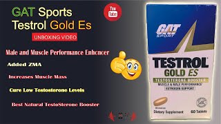 Best Natural Testosterone Booster🔥| Gat Testrol Gold Es Review and Unboxing