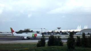 Lisbon- A332 TAP CS-TOE take off to REC (Recife-Brazil)