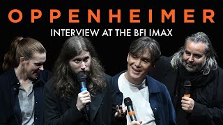 Cillian Murphy, Ludwig Göransson, Hoyte van Hoytema and Jennifer Lame interviewed on Oppenheimer