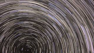 Time lapse and star trails over Kramsk