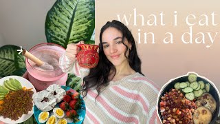 What I eat in a day | No longer vegetarian