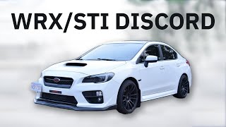 Starting a Subaru WRX & STI Discord