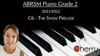 ABRSM Grade 2 Piano 2021-22 - C6 - The Snow Prelude No. 3 - Einaudi