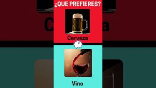 ¿QUE PREFIERES? #shorts  #quiz #trivia