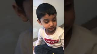 Aayan is excited to see the car || Autism life #shorts