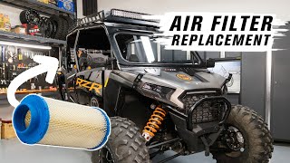 How To Replace Air Filter on 24+ Polaris RZR XP/XP4 1000