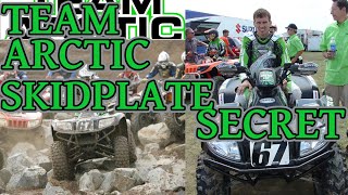 How Team Arctic Cat Modified Factory ATV Skidplate For Racing & Competition | Quad Terrain Challenge