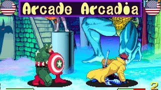 Marvel vs Capcom(FightCade_Replay_mvsc)matches▶️cmcadvanced vs SpaceGod 20200408③