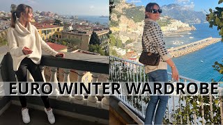 10 Outfits For My European Winter Vacation *winter capsule wardrobe*