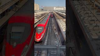 #frecciarossa #romatermini #train #trainstation #trainspotting arrivo ETR 400 a Roma Termini