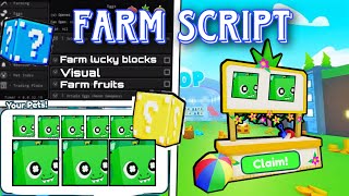 [ Lucky Blocks 🍀] Auto Farm Script | Visual ( 2023 Sep ) Works on Pc + Mobile | Not patched