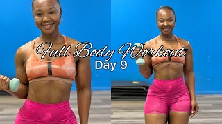 FULL BODY DUMBBELL HOME WORKOUT || DAY 9 || SEPTEMBER FAT LOSS CHALLENGE