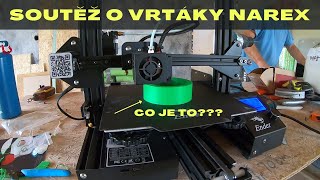 Creality Ender 3 pro - Soutěž o sadu vrtáků do železa Narex - Info v popisku videa