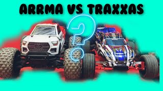 Arrma granite 4x4 VS Traxxas rustlrer vxl