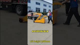 500kg full electric mini forklift lift height 1500mm.