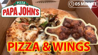 [Incomplete] Papa John's Pizza and Wings: The Perfect Combination for Your Next Pizza Night!