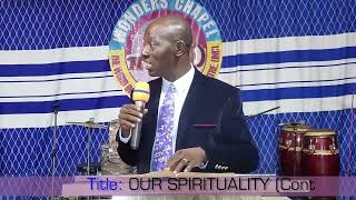 Our Spirituality (2)-Pastor Bayo Oluwayemi