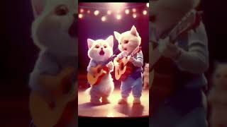 Cit cat dance video shots #funny #cat #trendingshorts #dance #trending #cutecate #music #shortsfeed