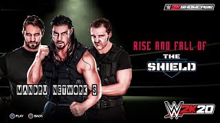 WWE 2k20 Awesome ' THE SHIELD ' Showcase  mode .// FAN MADE