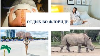 ПЛЯЖНЫЙ ОТДЫХ в Клируотер и посещение зоопарка Лоури Парк в Тампе. VLOG