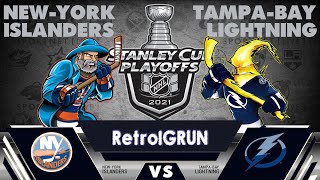 NY Islanders - Tampa Bay Lightning. Play-Off NHL21. Игра №4.