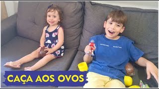 Caça aos ovos na casa da Vovó