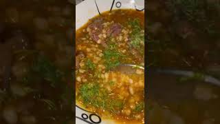 طبق الشوربه لحم الحاشي 😋😋