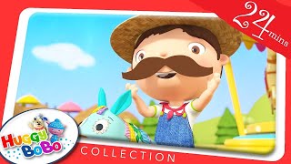 Old MacDonald Had A Farm | + Lots More Nursery Rhymes | By HuggyBoBo