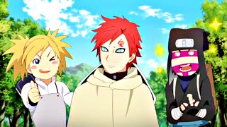 GAARA TEMARI KANKURO FUNNY MOMENTS #2 我愛羅 テマリ カンクロウ おかしな瞬間 #2