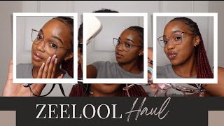 ZEELOOL GLASSES TRY ON HAUL (stylish, prescription & affordable)