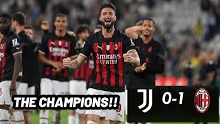 JUVENTUS-MILAN 0-1   MISSIONE COMPIUTA