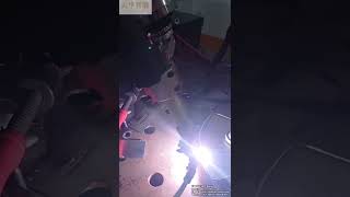 Tig Welding by Yooheart welding Robot for welding electric iron