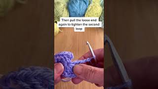 Part 2 - How to close the Double Magic Circle #shorts #crochet #crochettutorial #grannysquare