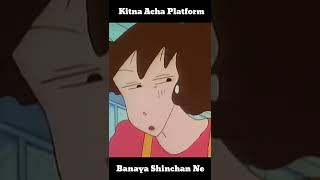 Shinchan Ne Kitna Acha Platform Banaya Hai 😂|| @Shinchan With Friends || #shorts #shinchan #platform