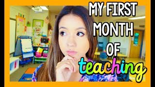 My First Month of Teaching Reflection | Teacher Talk Ep. 3 Re-Uploaded