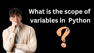 Scope of variable in python | IMPORTANT Python concept | Cool Tip😎