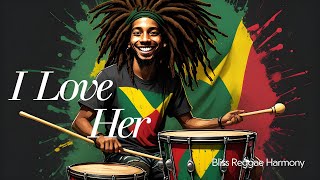 REGGAE VERSION ❤️ "I LOVE HER" ALL TIME FAVORITE REGGAE SONGS 2024 - CHILL & RELAX REGGAE MUSIC