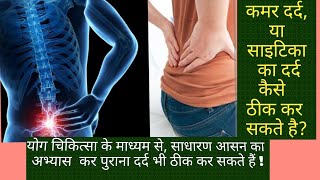 कमर दर्द,या साइटिका का दर्द कैसे  ठीक कर सकते है?How to back pain Relief #yoga #yogapractice