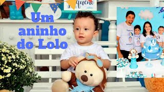 Festa aniversário um aninho do Lorenzo🎂🎁