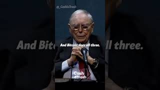 Charlie Munger Thoughts on Bitcoin | Cash is Trash