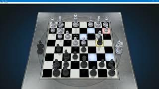 Стандартные игры Windows 7 для Windows 10 и 8.1 Chess Titans Партия Level 1 №4 Dark www.bandicam.com