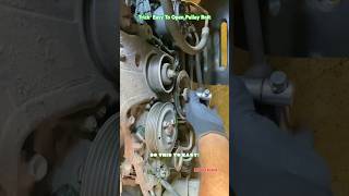 Trick Easy To Open Pulley Bolt #car #automobile #shortvideo #viralvideo #shorts #short #viralshorts