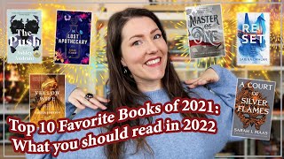 BOOKS YOU NEED TO READ IN 2022: My Top 10 of 2021 & Reading Stats🤓