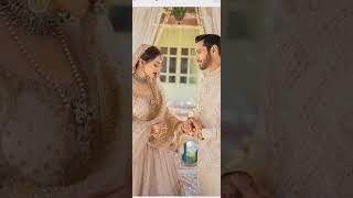 Yumna and wahaj  beautiful photoshoot status ♥️|#short #yumnazaidi #ytshorts #wahajali#terebin#viral