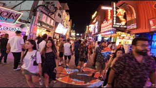 Walking street wild partying, Thailand