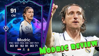 FC 24 | 91 MODRIC RTTK PLAYER REVIEW |  MASSIVE BOOST 🇭🇷 🔥