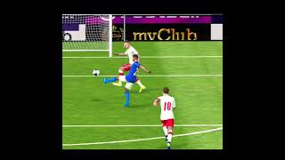 RIYAD MAHREZ Volley goal 💥 | Mahrez Manchester City | PES 2021Mobile | #Shorts #RiyadMahrez #ManCity