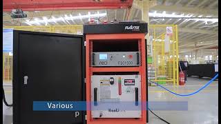 RT Fiber laser welding machine operation video