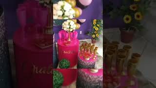 Tema de Festa Gratidão - Preto  com Rosa #festa #pegueemonte #gratidão